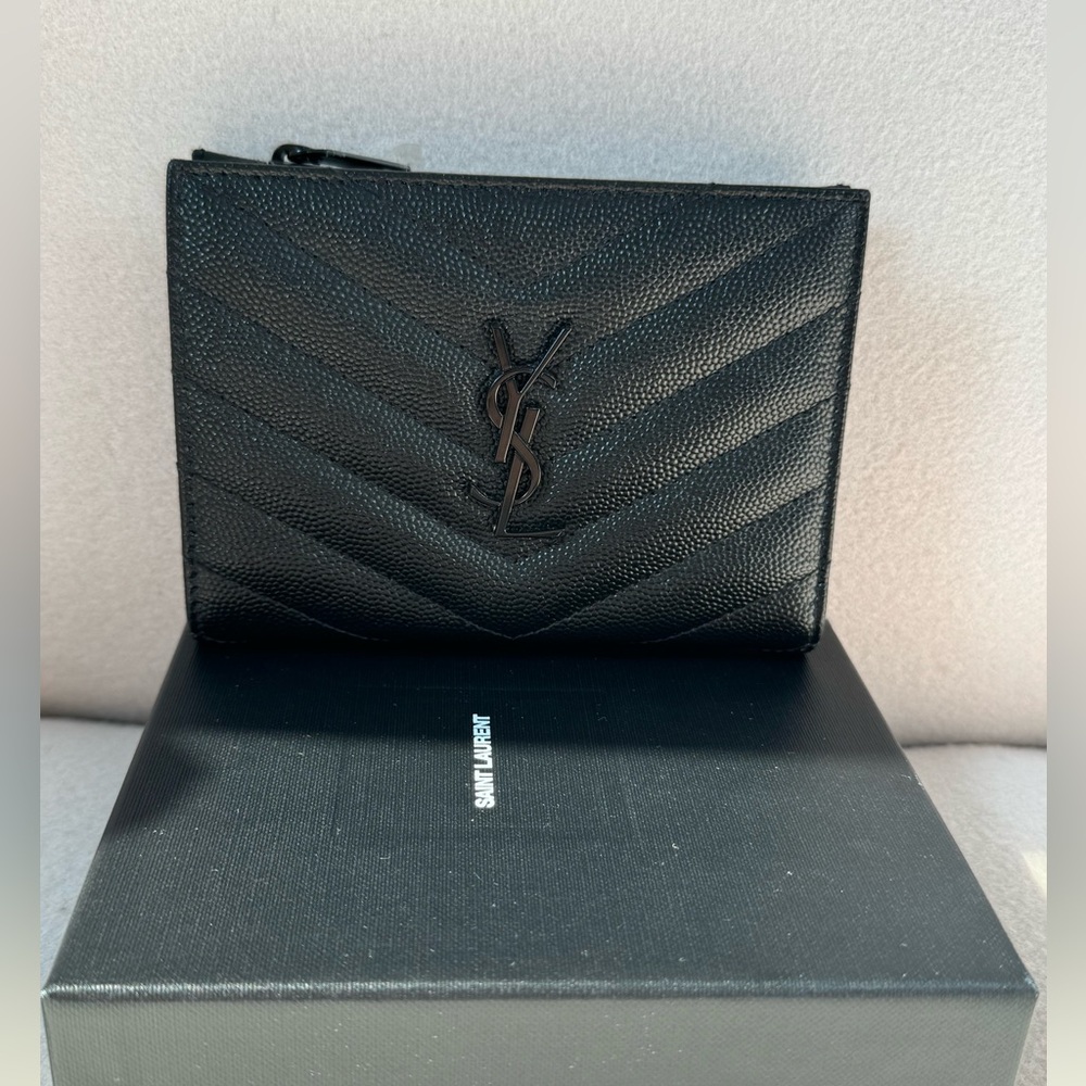 YSL bi-fold wallet